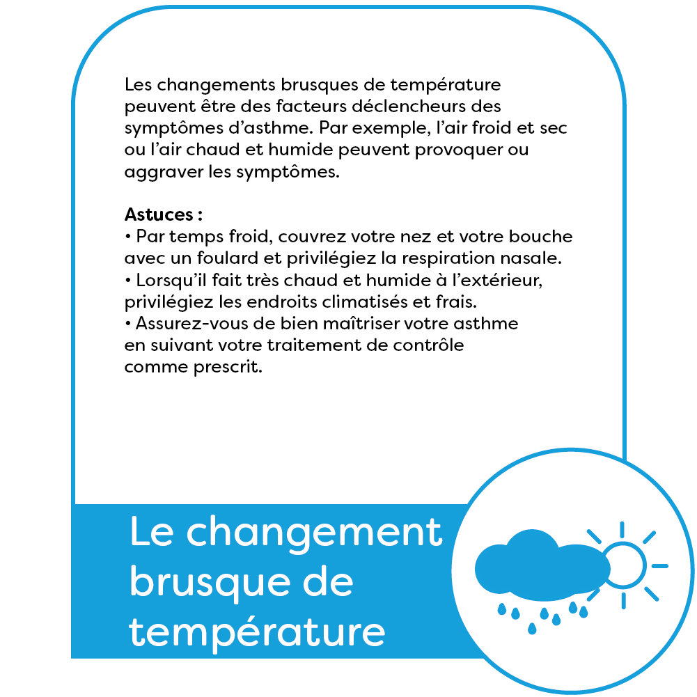 changement de temperature